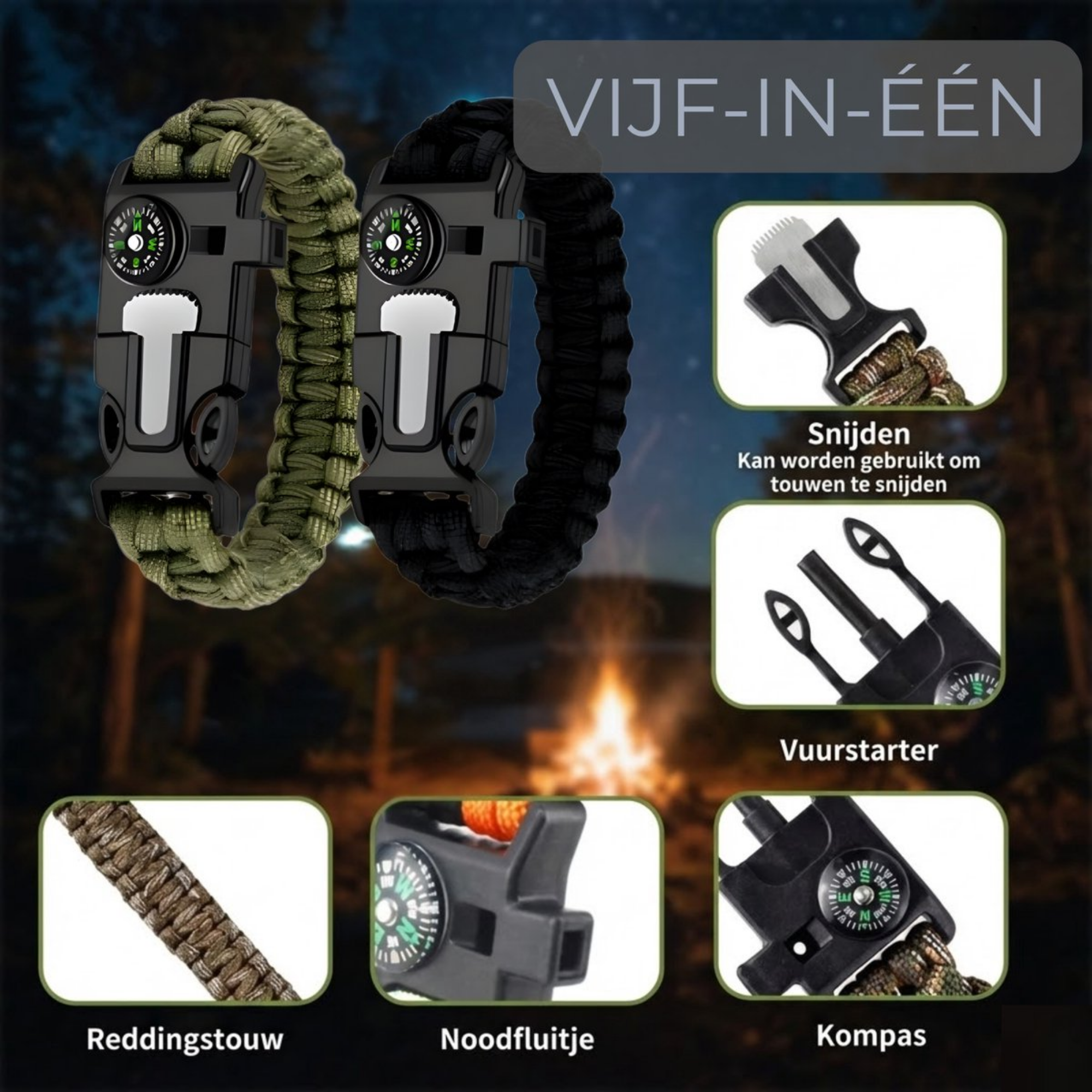 ISHIVA® Noodpakket Pro Plus – Compleet nood- en overlevingspakket