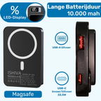 ISHIVA® MagSafe Powerbank 10000 mAh - 2 jaar Garantie
