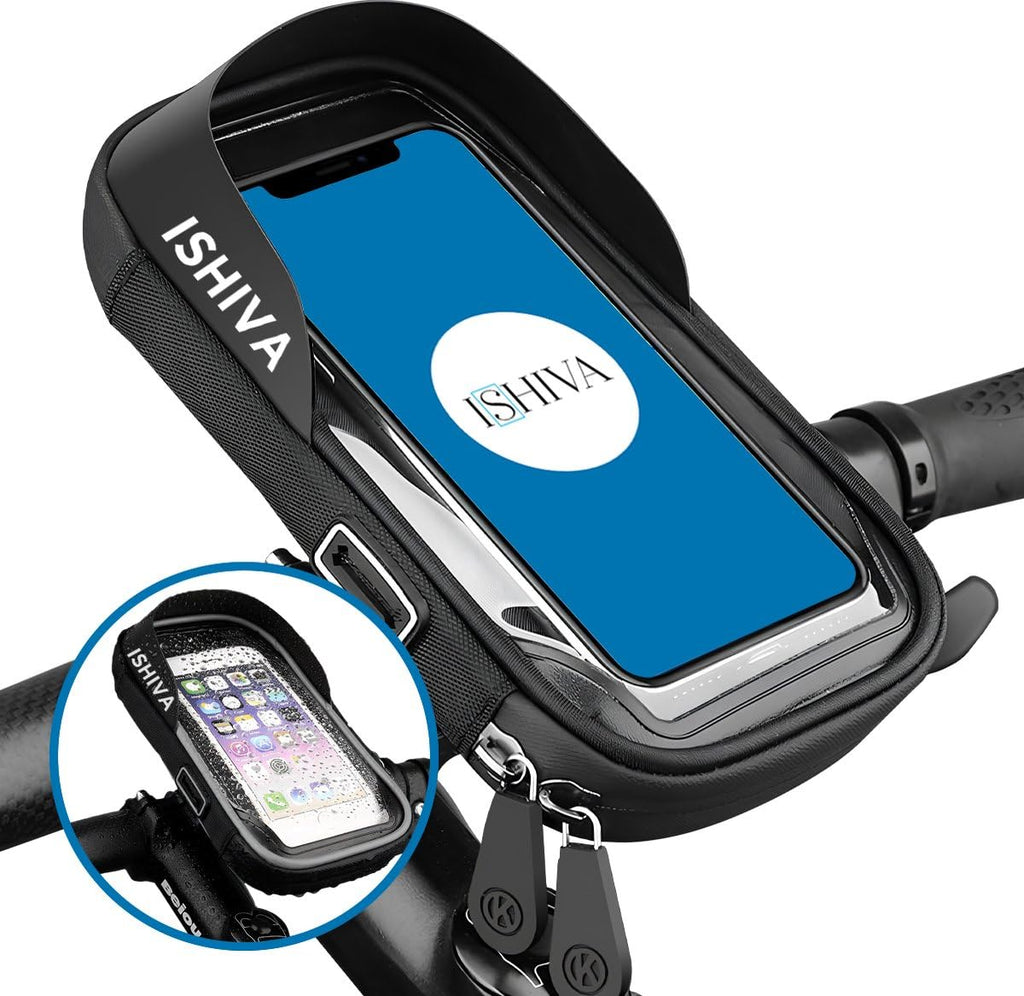 ISHIVA® Fiets,Scooter en Motor Telefoonhouder - 360° Rotatie