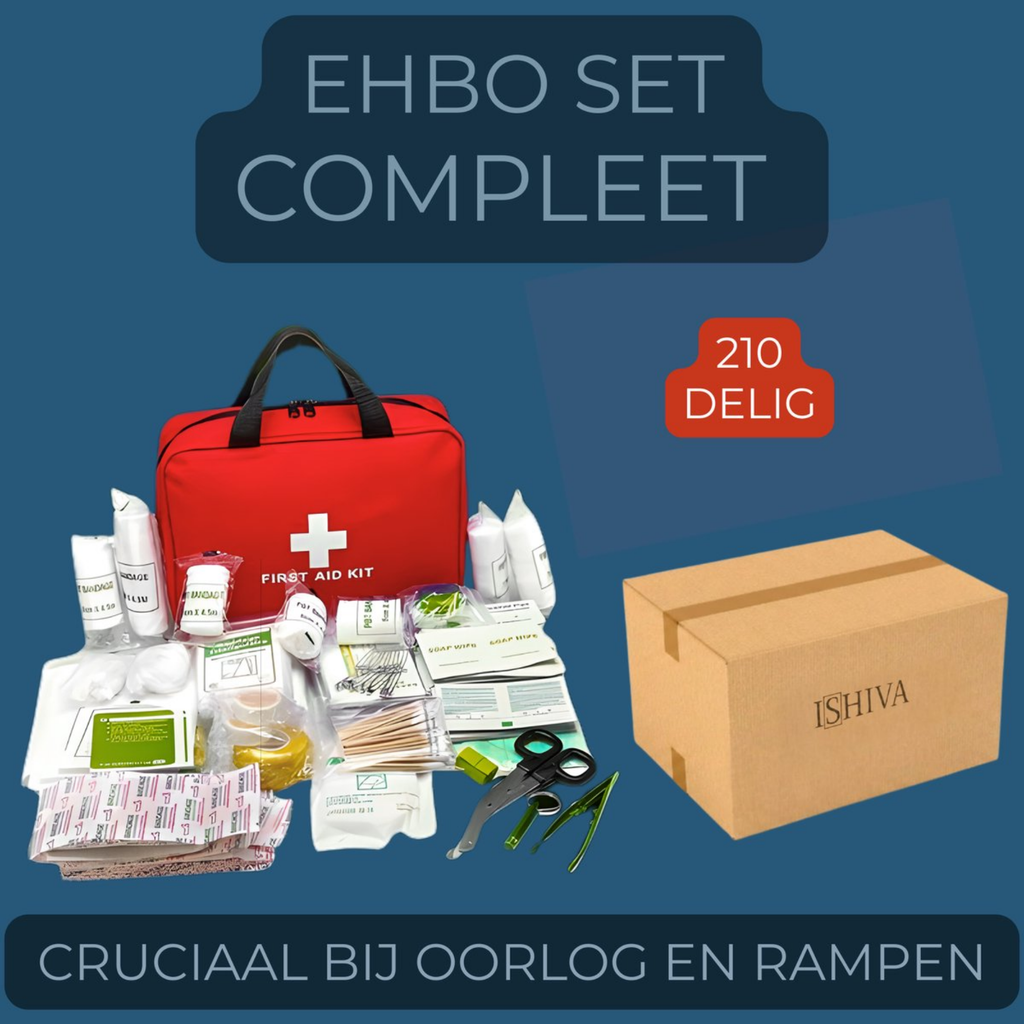 ISHIVA® Noodpakket Pro Plus – Compleet nood- en overlevingspakket