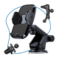 ISHIVA® Telefoonhouders Auto 3 in 1 - 2 jaar Garantie