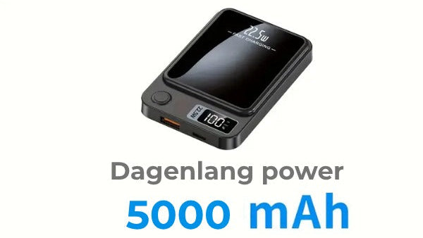 ISHIVA® MagSafe Powerbank 10000 mAh - 2 jaar Garantie