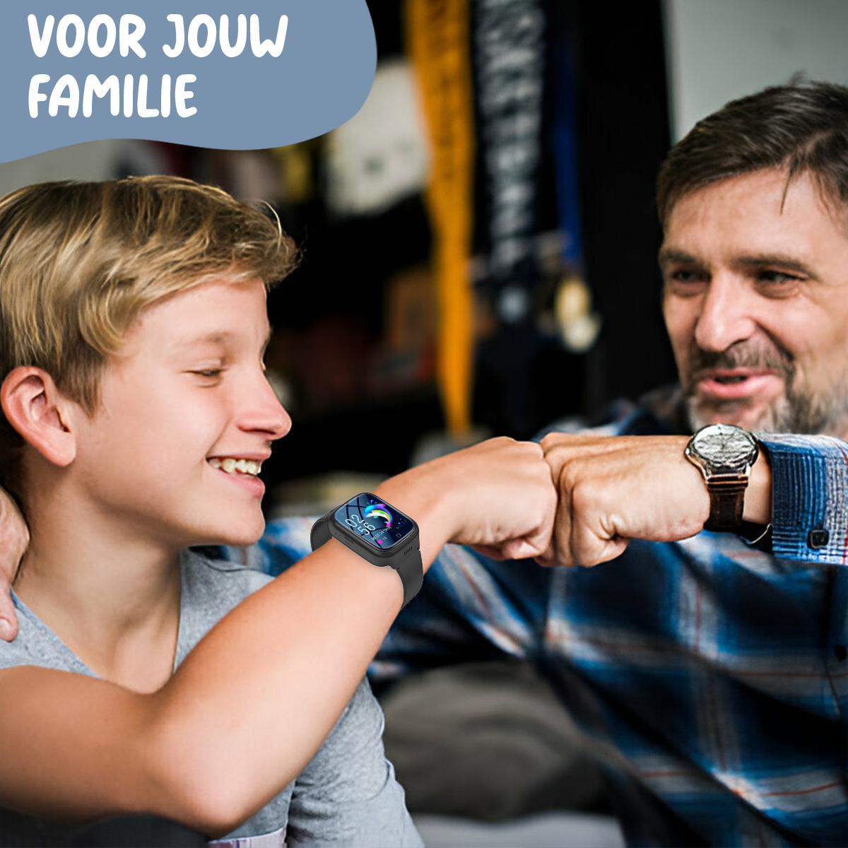 ISHIVA® GPS Horloge Kind Geschikt voor Simkaart (4G GPS)