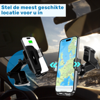 ISHIVA® Telefoonhouders Auto met Qi Draadloze Oplader